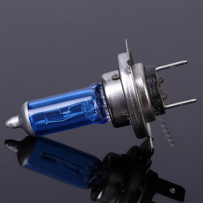 Bombillas halógenas H7 para coche, lámpara de estacionamiento, 12V, 100W, 6000K, superblanca, 2 uds.