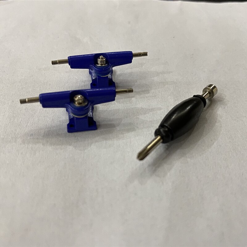 aluminum finger skateboard parts fingerboard trucks 29MM: Blue