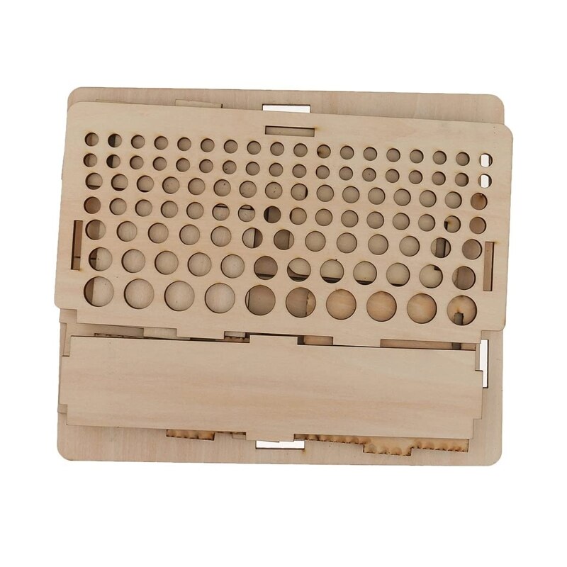 Leather Craft Tool Holder Box Hand Work Holder Stand Organizer for Leather Working Organizer Storage