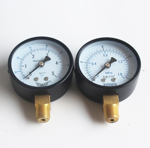 Liquefied Gas Barometer LPG Bottled Petroleum Gas Gas Pressure Gage Capsule Pressure Gauge High Pressure Medium Pressure Table: 0-5kg