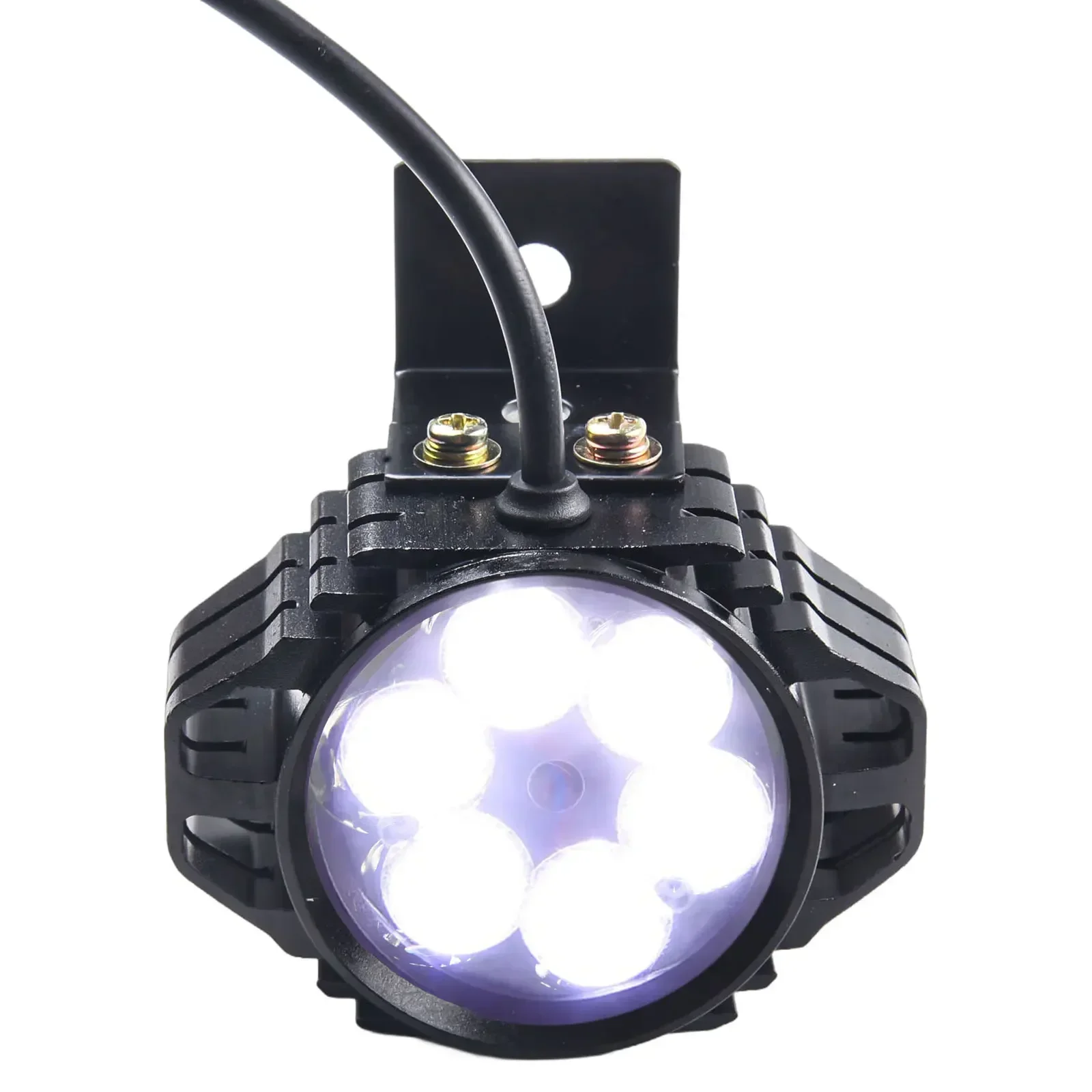 36/48v Elektro fahrrad Vorderseite licht mit Hupe 4Stift 3Stift wasserdichte Optiops LED Vorderseite licht wasserdichter E-Fahrrad Scheinwerfer