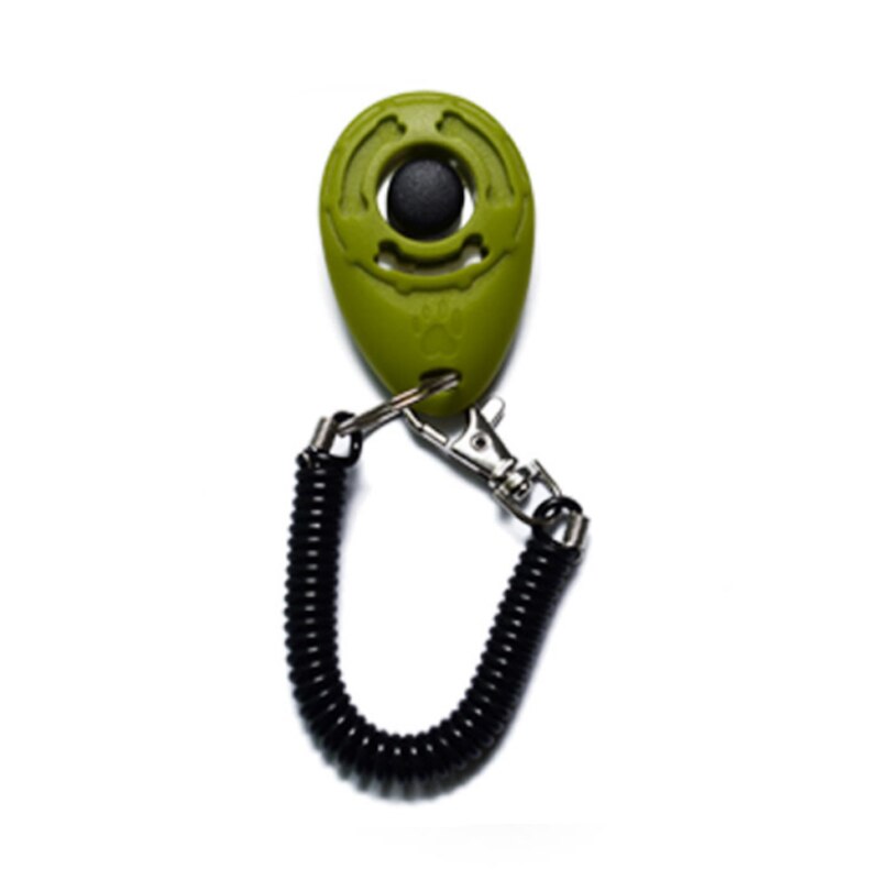 Pet Training Levert Klik Geluid Clicker Hond Levert Training Sirene Clicker Geluid Gids Duurzaam Training Clicker Voor Hond: Military green