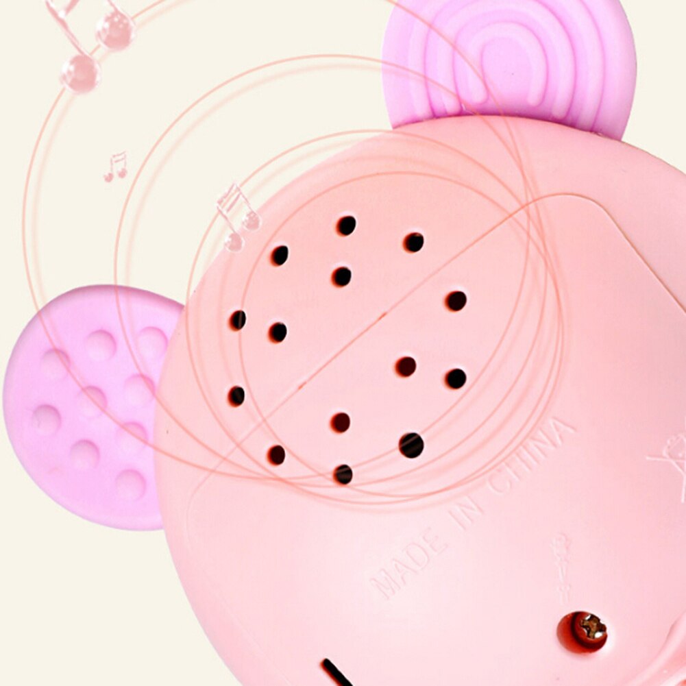 Led gloeiende hand rammelaar muziek zand hamer zachte bijtring ontwikkelingsspeelgoed baby intelligentie ontwikkelingsspeelgoed voor pasgeboren baby's
