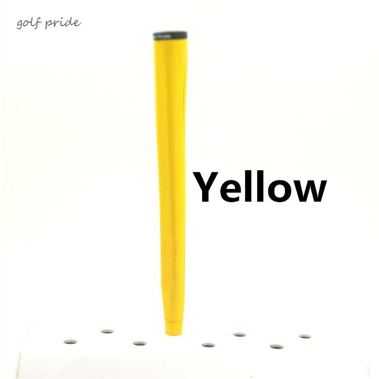 Empuñadura de palo de Golf 58R, 10 unids/lote, agarre de goma de ,: YELLOW