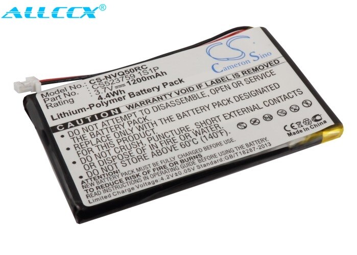 Cameron Sino 1200mAh Battery CS503759 1S1P for NEVO Q50