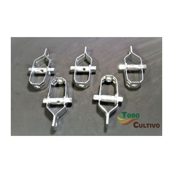 Tensor alambre de carraca galvanizado. 5 unidades.