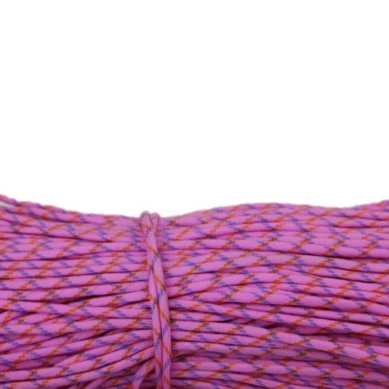 100m Paracord 550 Paracorde Cord Lanyard Rope Mil Spec Type III 7 Strand Cord Climbing Camping Survival Equipment Rope
