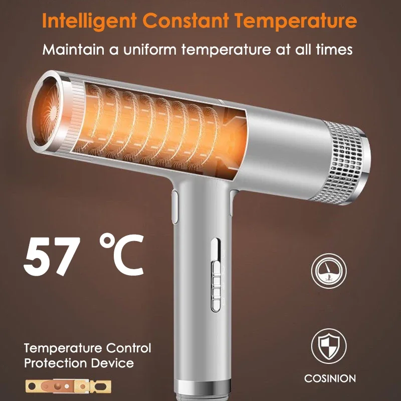 Professionelle Haartrockner Infrarot Negativ ionisch Fön Heißer Kalter Wind Salon Haar Styler Werkzeug Haar Gebläse Elektrische Schlag Trockner