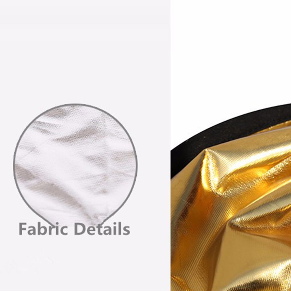 Disc Light Reflector Collapsible Round Multi Disc Light Reflector For Studio Or Any Photography Situation 20 Inch 50Cm