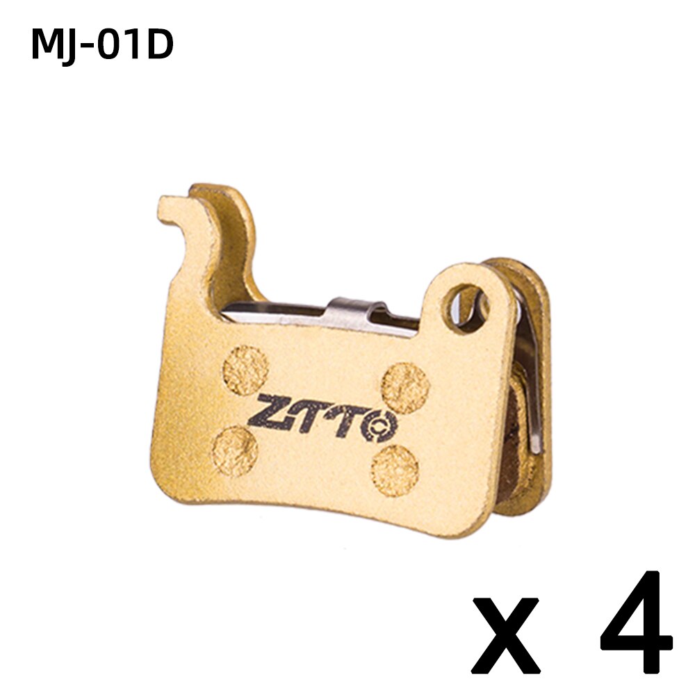 ZTTO 4 paires de plaquettes de frein de vélo entièrement en métal vtt pour MT200 M8000 M785 G03TI G04TI Code de guidage DB1 BB5 CR MT2 MT4 R1 frein à disque de vélo