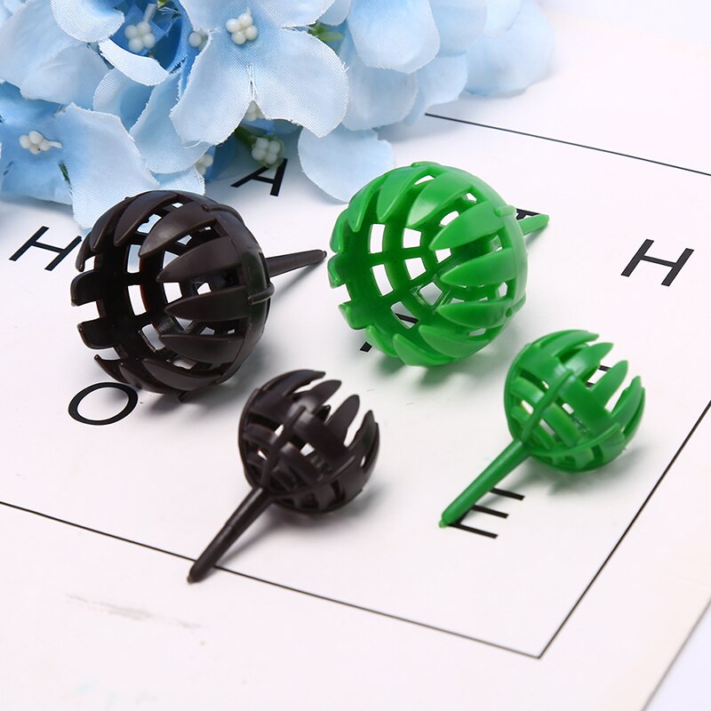 10Pcs/lot Automatic Fertilizer Plastic Baskets Planting Bonsai Tool Garden Supplies 2 Sizes