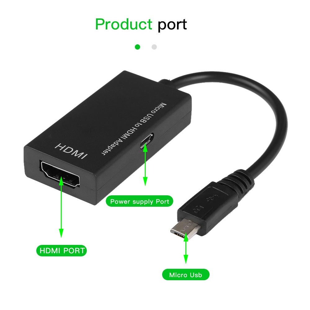 Beste Kabel Konverter Mikro USB zu HDMI HDTV MHL Video Kabel Adapter für Android Huawei Samsung Universal- Modell