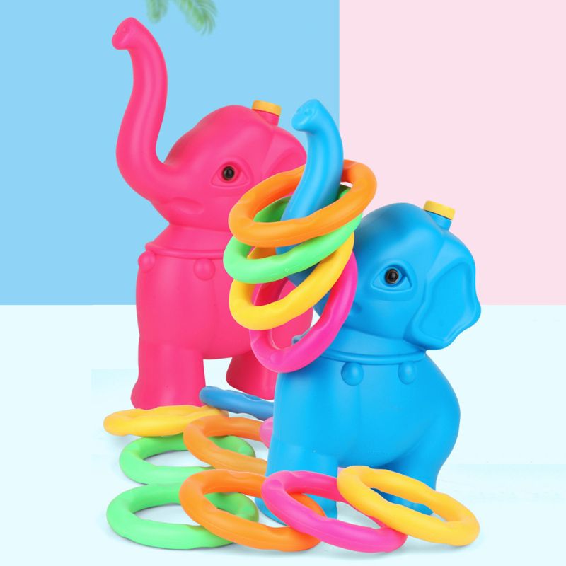 Kinderen Outdoor Sport Olifant Gooien Beentje Set Ouder-kind Interactieve Spelletjes Fun Ring Toss Speelgoed Kids