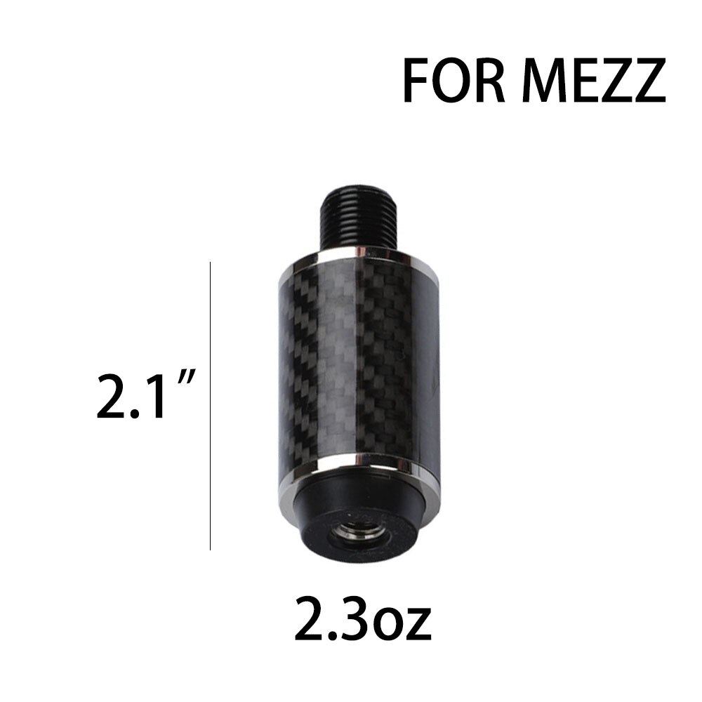 Carbon Fiber Billiard Pool Cue Extension Bumper Extender Extension for PREDATOR MEZZ ZOKUE HOW FURY Billiard Accessories: 2.1 for Mezz