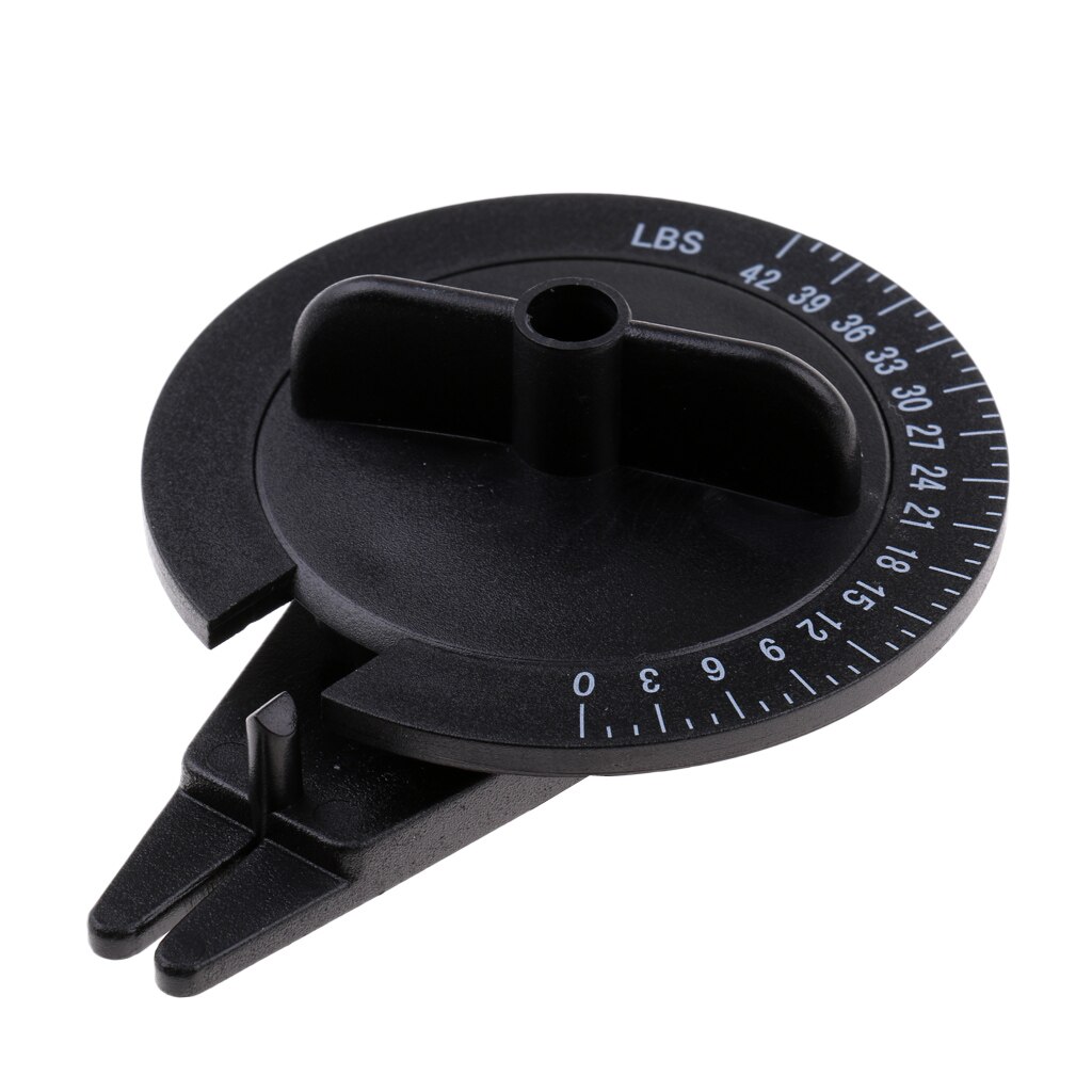 Racket Stringing Tool - Black String Stringer Tension Calibrator - for Tennis and Badminton