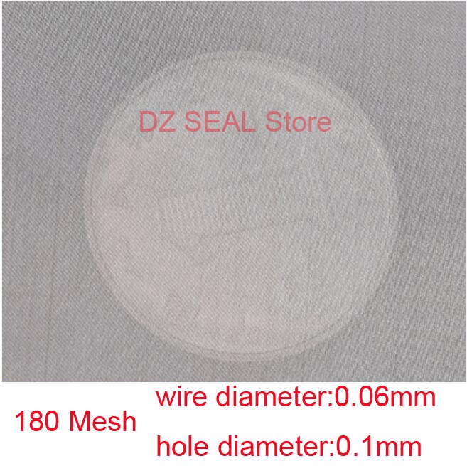 304 rustfritt stål netting matfilter metall nettfiltrering trådplate silfilter hjemmekjøkkensiler 300mm x 1000mm: 180 masker