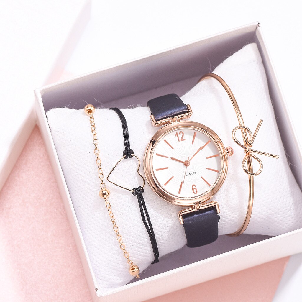 Reloj Mujer Vrouwen Horloge Mode Kleine En Delicate Europese Schoonheid Eenvoudige Casual Armband Horloge Pak Reloj Inteligente Mujer