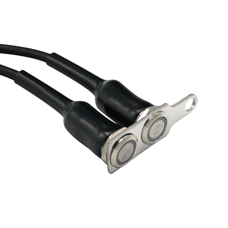 MotoLovee Edelstahl LED Motorrad Schalter AUF-aus Lenker Einstellbare Halterung Wasserdichte Schalter Geschmack DC12V Nebel Licht