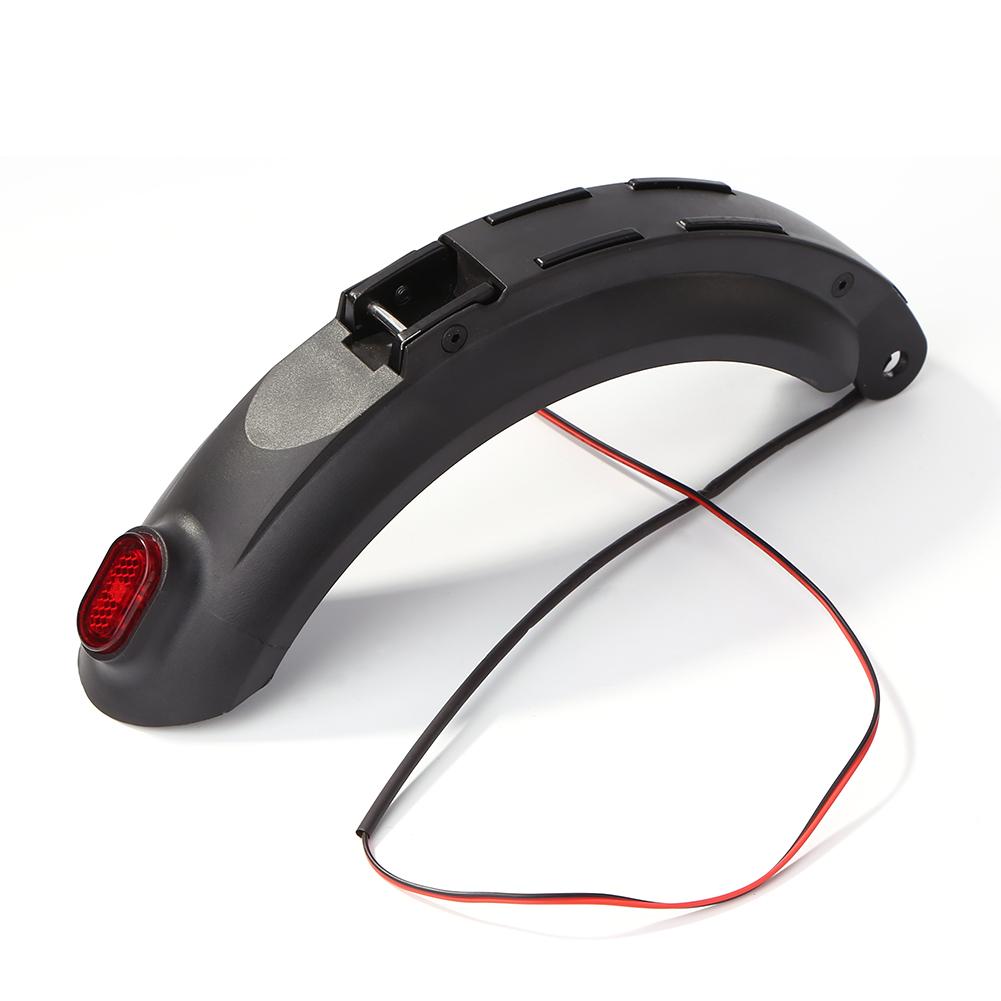 Für Kugoo S1 S2 S3 Elektrische Rolle Hinteren KotflüGel Halterung Fender Wache Skateboard KotflüGel + Schwanz Lampe für Kugoo Zubehör: Ursprünglich Titel