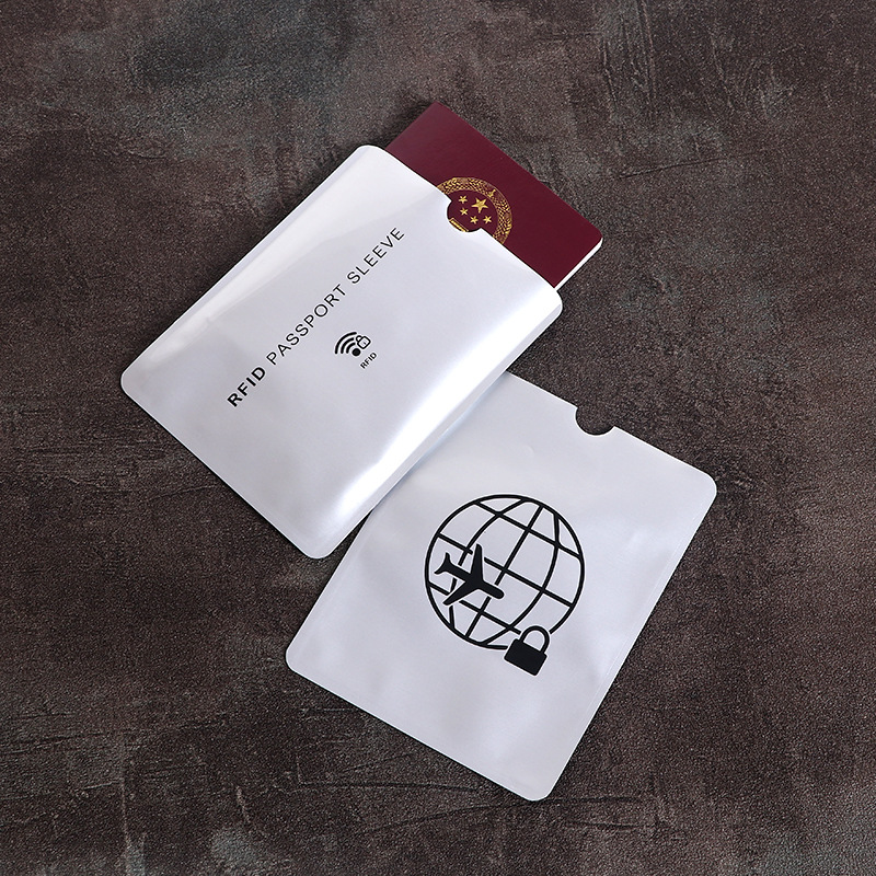 10Stck NFC RFID Karte Ärmel Schutz Anti Scan Aluminium Folie Karte Halfter Identität Diebstahl Schutz Für Bank Kreditkarte Reisepass: Zitrone Gelb