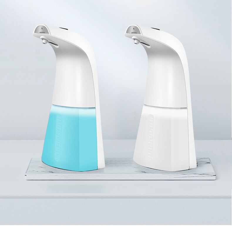 Intelligent Automatic Liquid Soap Dispenser Induction Foaming Hand Washing Device for Kitchen Bathroom (Without Liquid)