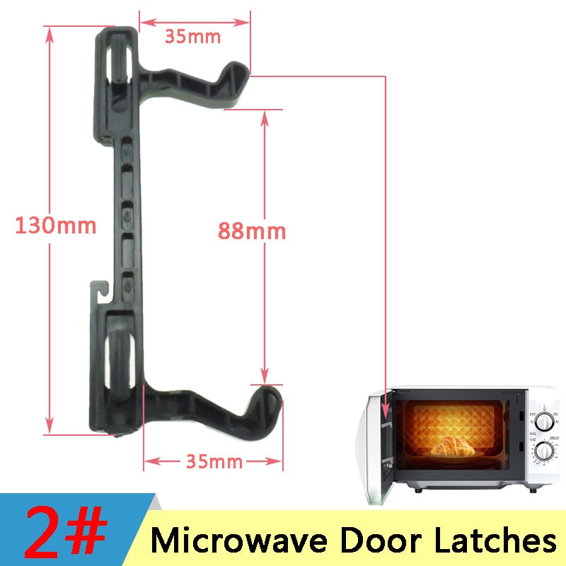 P70D20TL-D4 G80F23CN1L-SD(SO) Microwave Hook Door Latches for Samsung Galanz Midea Microwave Oven Hook Door Latch Spare Parts