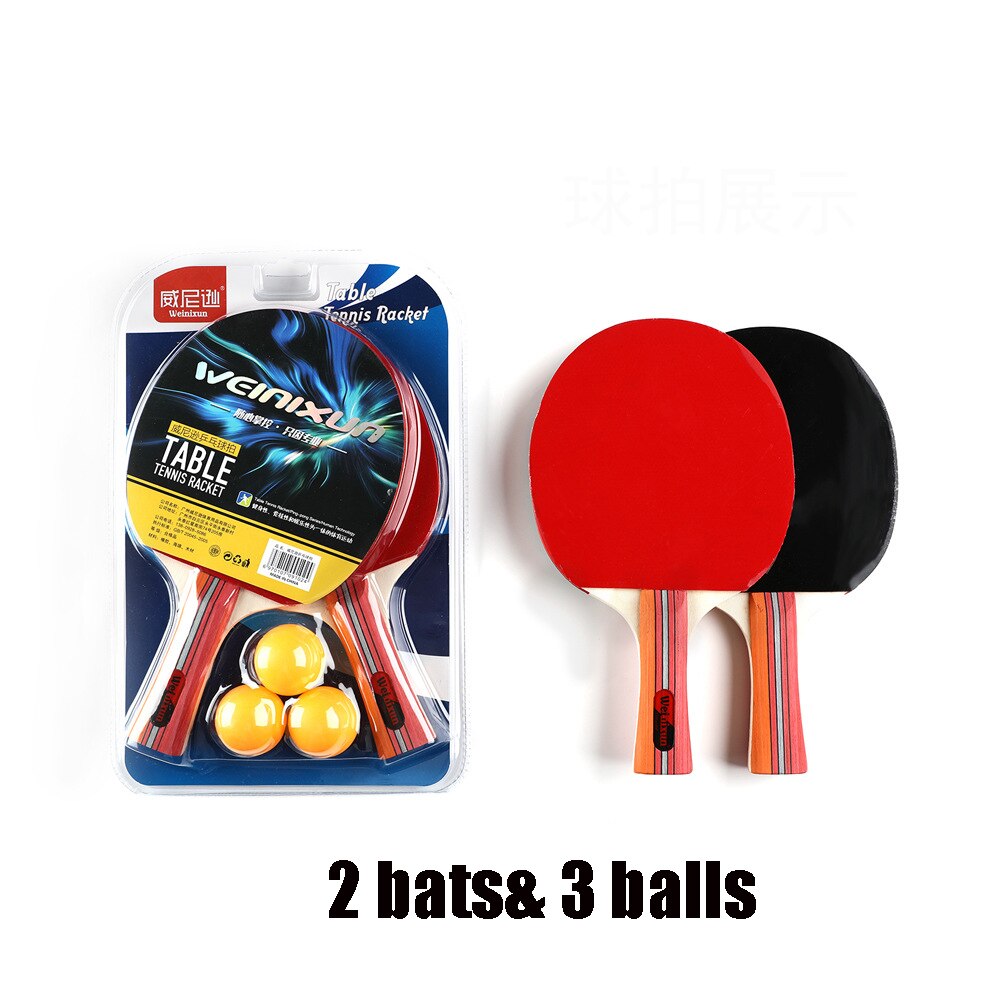 Portable Table Tennis Ping Pong Set 1.9M Telescopic Net Rack 1 Pair Table Tennis Paddle Pingpong Exercise Training Accessories: type11