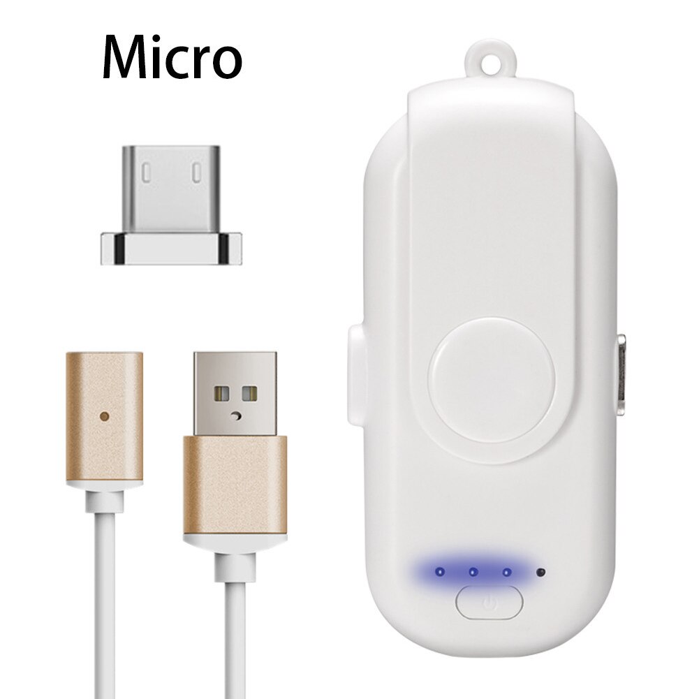 Tragbare Energie Bank Smartphones Magnetische Ladegerät Externe Batterien Mikro USB Typ C 1000mAh Handys Energie: A