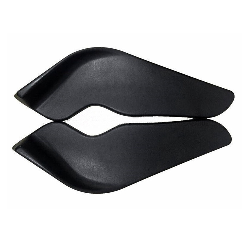 1 Pair Auto Car Front Shovels Auto Vehicle Bumper Spoiler Front Shovel Decorative Scratch Resistant Wing Universal