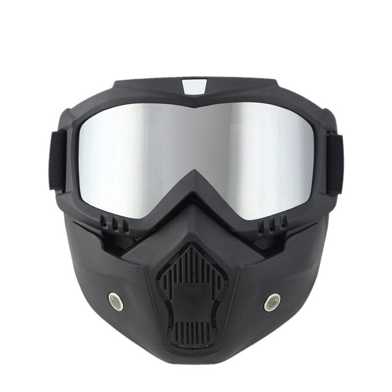 Professionele Retro motorhelm Goggle Masker Vintave masker open helm kruis helm goggle Moto Casque Casco Capacete