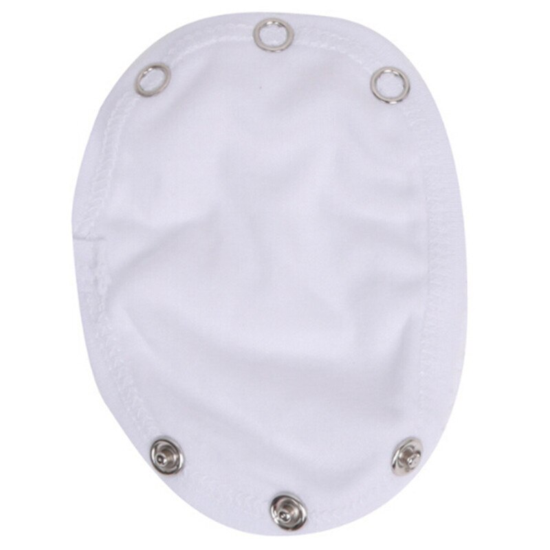Pañal de bebé para cambio fácil, paquete práctico para bebé, niña y niño, extensión de ropa más larga: white