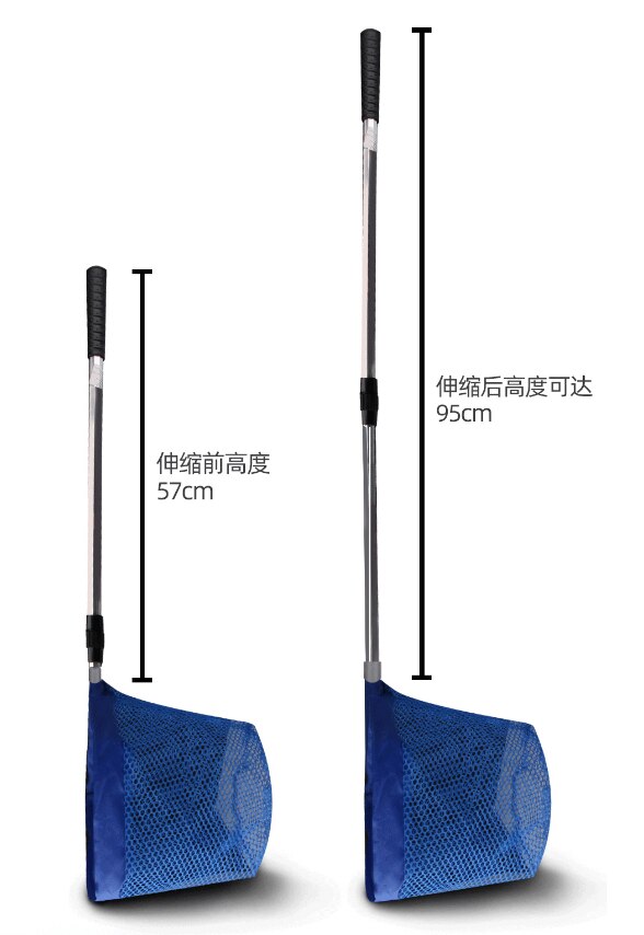 Factory Table tennis ball picker telescopic net table tennis ball picker net
