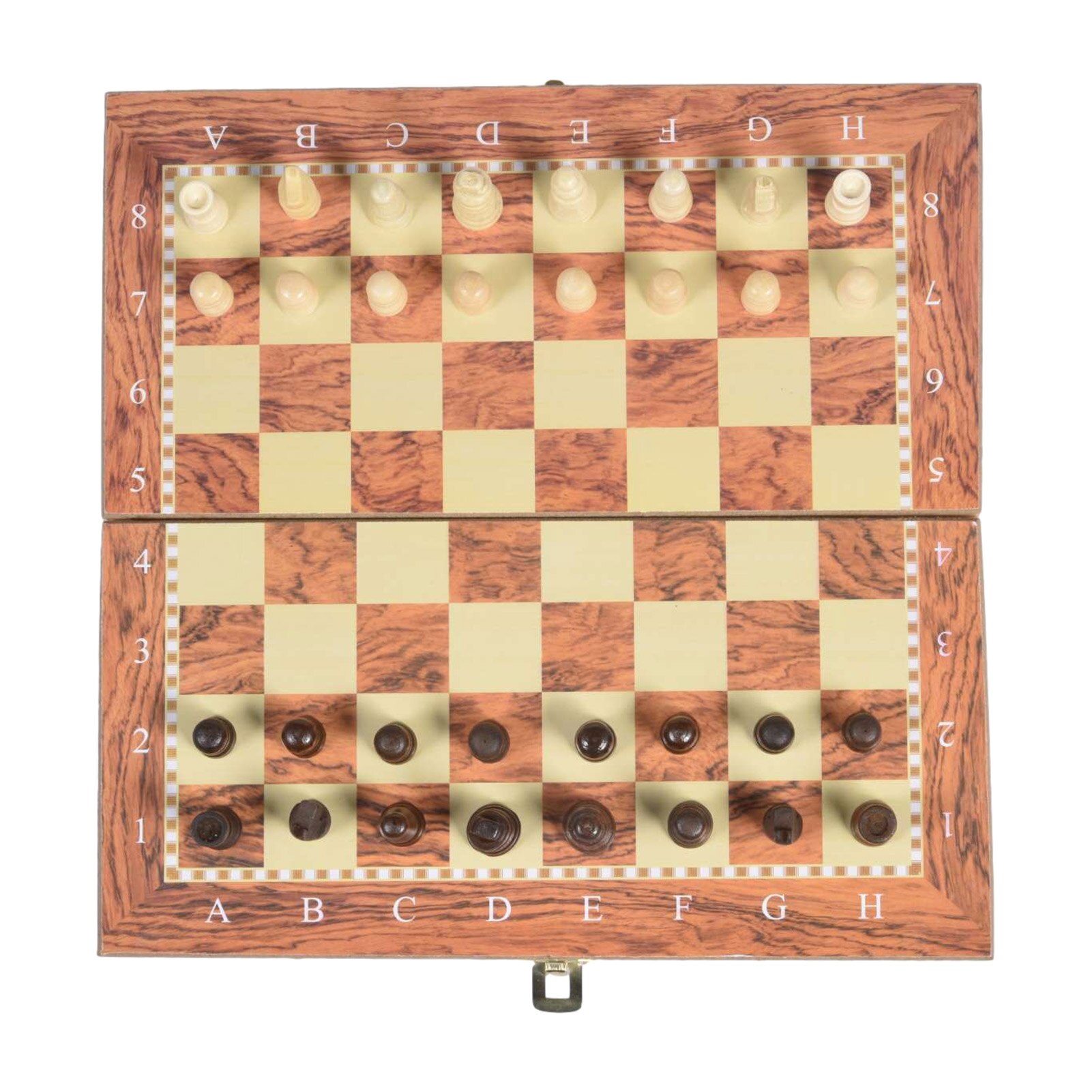 3 In 1 Multifunctionele Houten Schaakspel Vouwen Schaakbord Spel Reizen Bordspellen Checkers Puzzel Game Kids Schaakbord