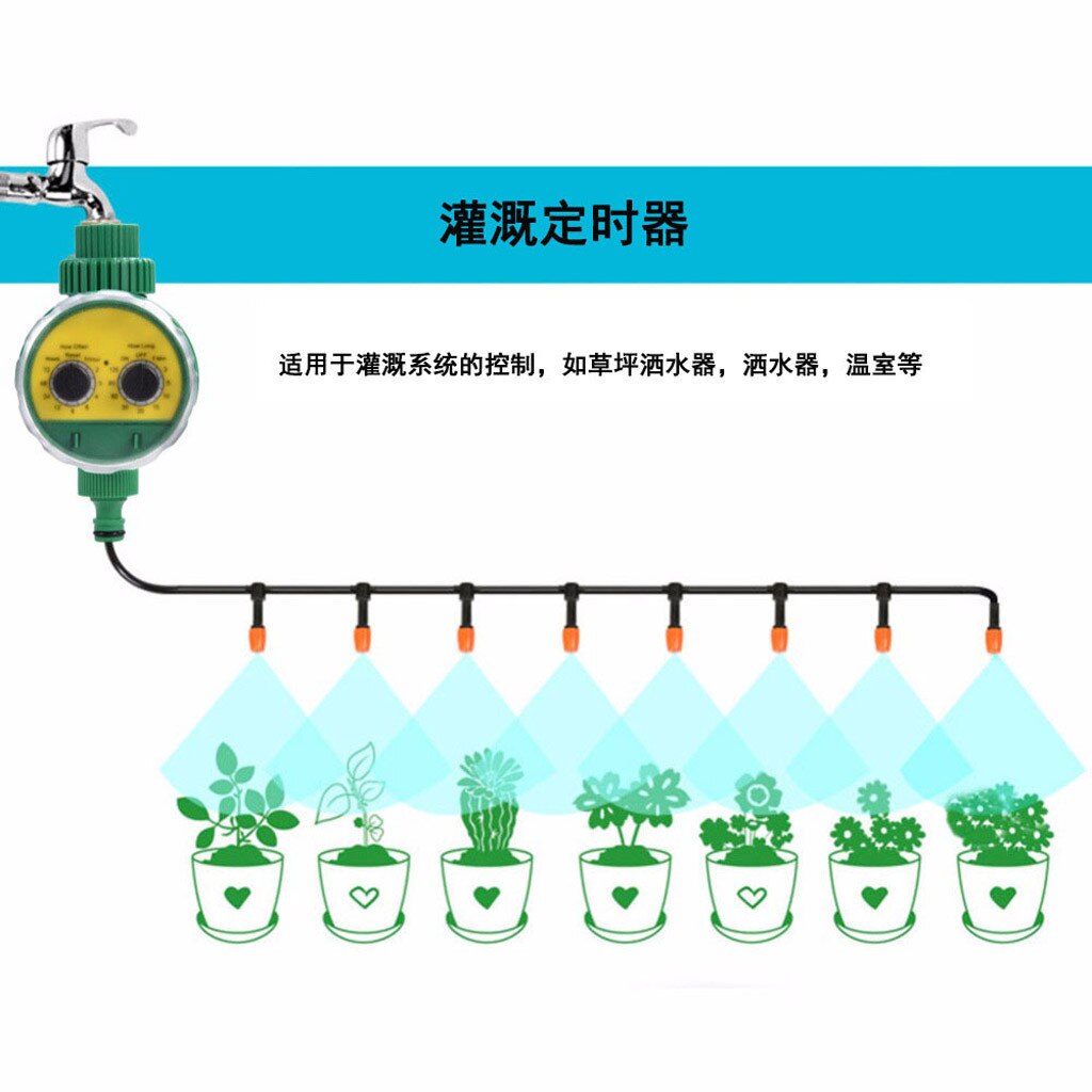Temporizador de rega automático temporizador de água controlador de temporizador de irrigação de jardim sprinkler temporizador de irrigação em casa controlador de temporizador