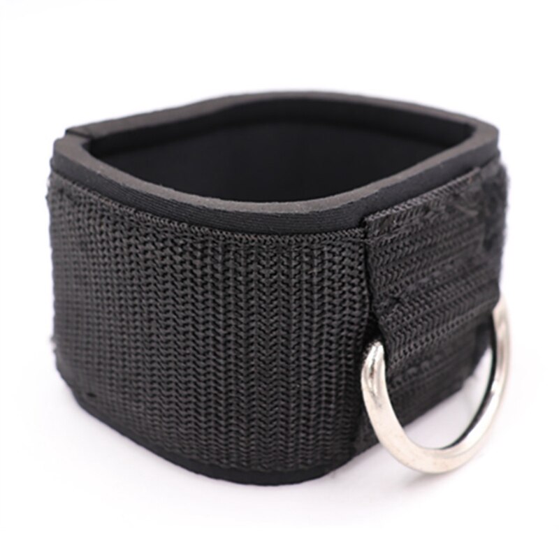 1 Paar Weerstand Band Enkelbandjes Enkel Ondersteuning Nylon Neopreen Been Training Cover Beschermende Wrap Voor Gym W1