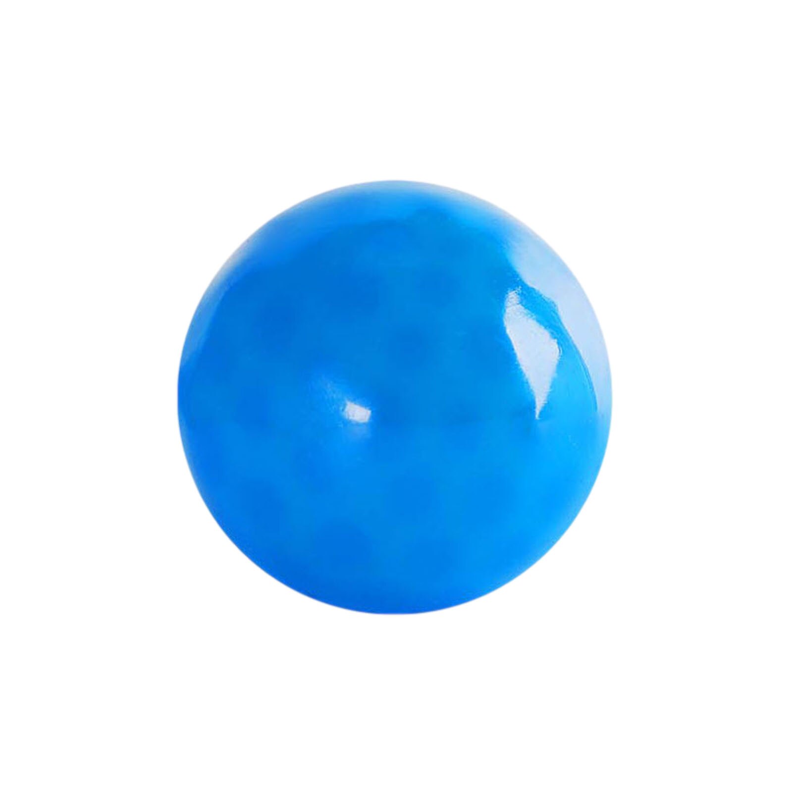 Decompress Squishy Vent Ball Stress Ball Squeeze Relax Jelly Beads Colourful Toy Hand Anti-stress Relief Pressure Ball: Blue