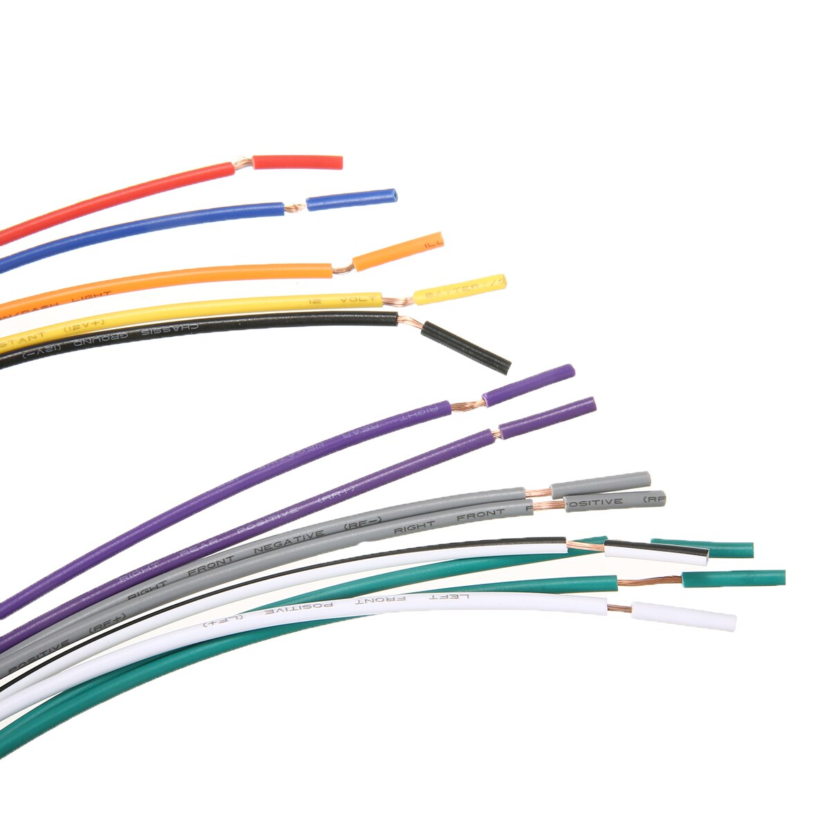 1 Pair Universal Car Stereo Female Socket Radio ISO Wire Harness Adapter Connector Car Electronics Accessories