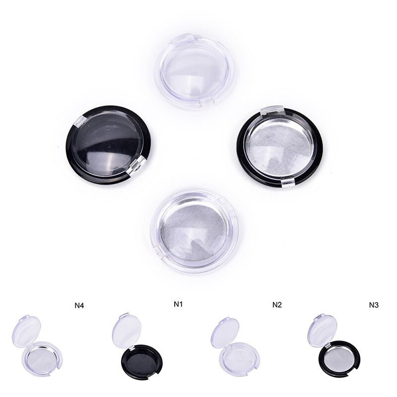 1/2pc caixa de sombra vazia paleta panelas ímã pó cosméticos diy maquiagem 5ml
