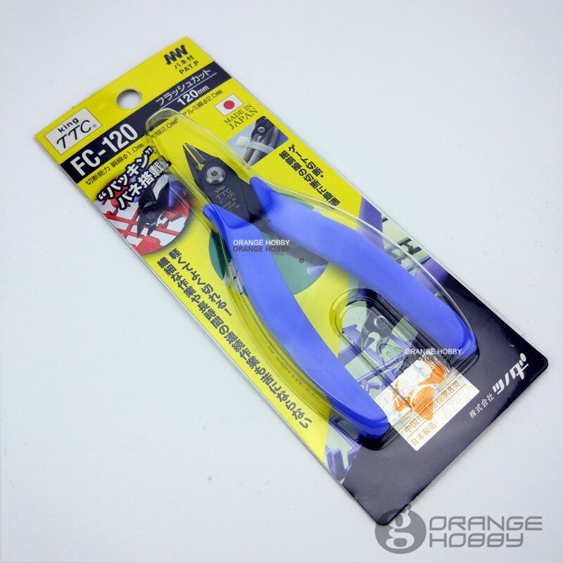 OHS King TTC FC-120 modelo de modelado cortador lateral básico Hobby herramientas de corte accesorio