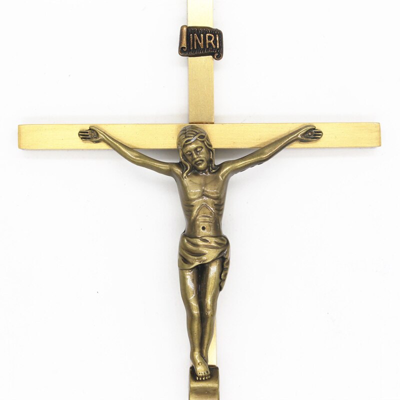 Kirkekors jesus katolsk kristen kristus korss veggdekor hjem ornament cristo romersk katolisisme