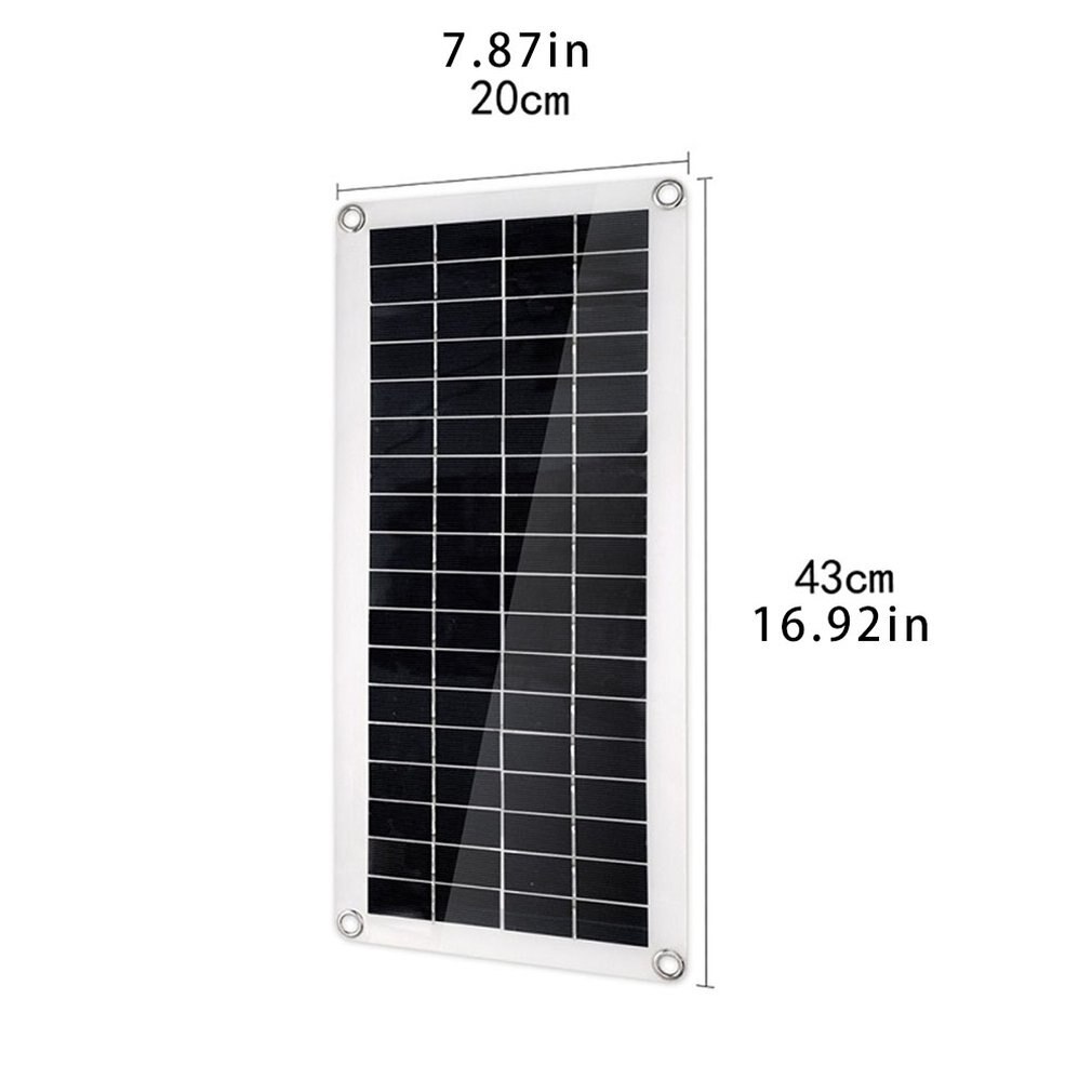 20W Solar Power Panel Sunpower Energie Fotovoltaïsche Panel Snelle Opladen Hoge Succespercentage Zonnepaneel