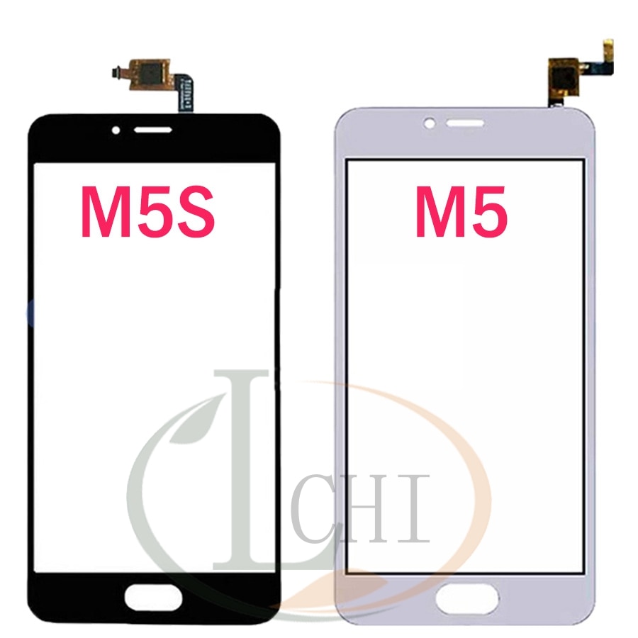 TOP Outer glass panel For Meizu M5s Touch Screen Digitizer For Meizu M5 M5 Mini Replacement Parts M5 Note Sensor Lens