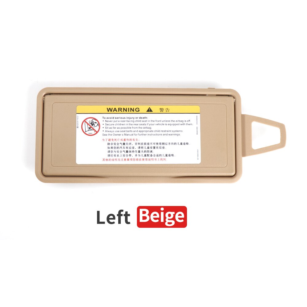 Auto-Accessoires Vervanging Auto Interieur Auto Zonneklep Schaduw Spiegel Board Make-Up Spiegelhoes Voor Mercedes Benz S-Klasse W220: YELLOW