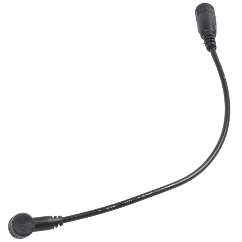 TS9 plug jumper, FME connector pigtail antenna cable 21 cm black