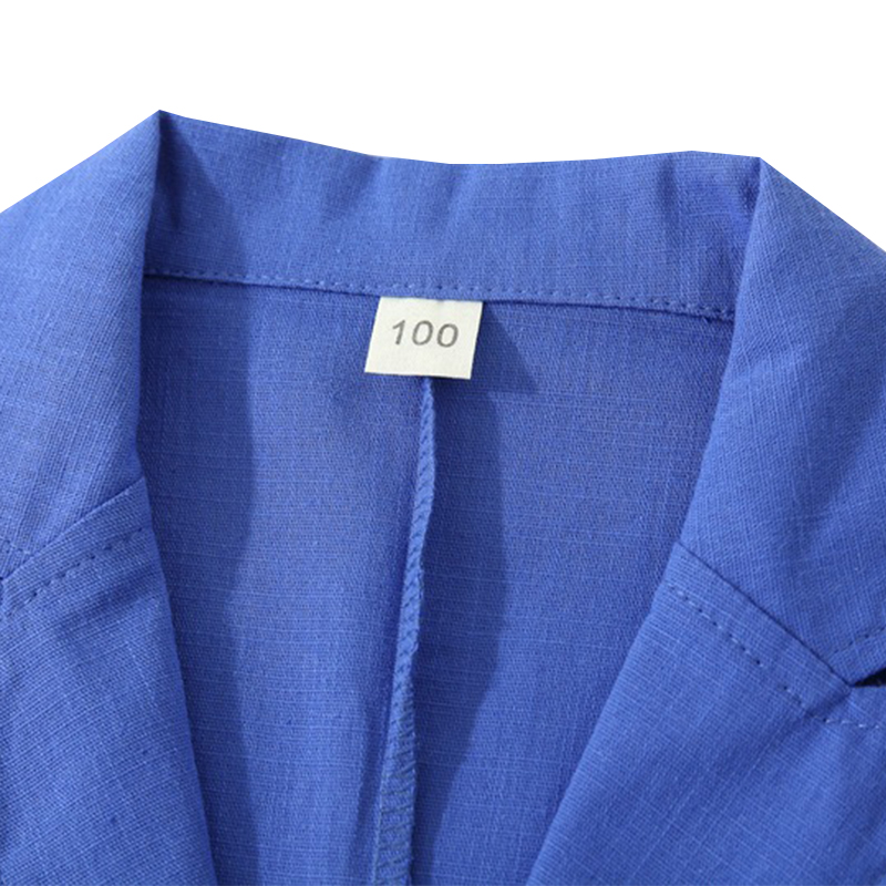 Kinderen Katoenen Kleding Voor 3 4 5 6 7 Jaar 4 Kleuren Korte Mouwen Jas Wit Vest En Shorts 3 stuks Zomer Outfit Mode Dagelijks Pak