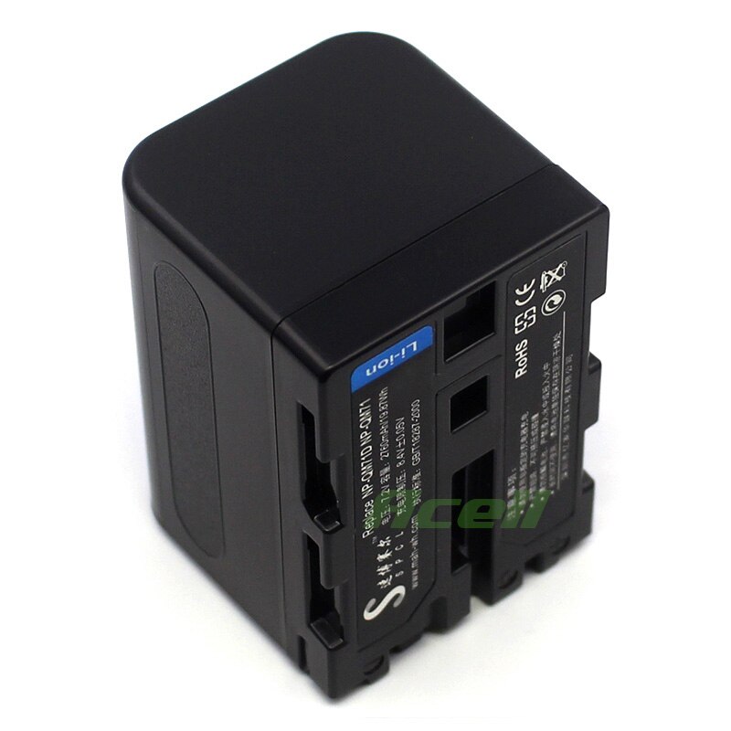 NP-QM71D NP-QM71 NP-FM70 Battery for SONY DSR-PDX10 HVR-A1C HVR-A1U HVR-A1N HDR-HC1E HDR-SR1E HDR-UX1E DCR-PC100E Camcorder