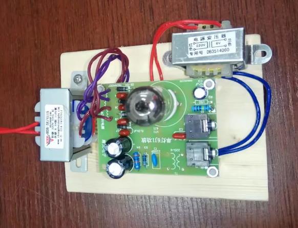 Amps single lamp starter kit 6J1 amplifier kit mono tube amplifier drive 5 Watt speaker