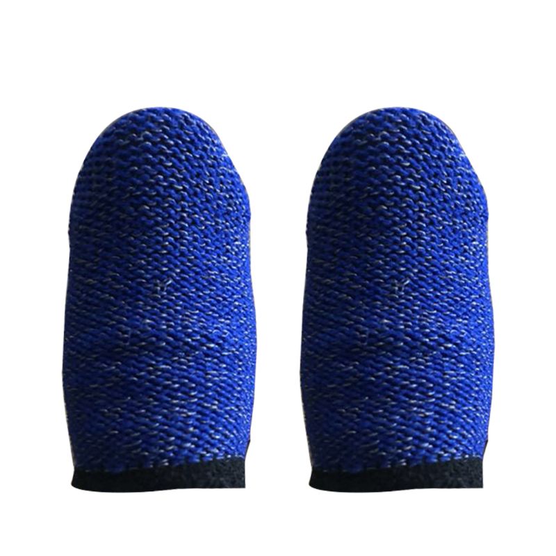 Carbon Fiber Finger Sleeves - Atmungsaktive Gaming Handschuhe für Handy/Tablet - Rutschfester Touchscreen: Farbe G
