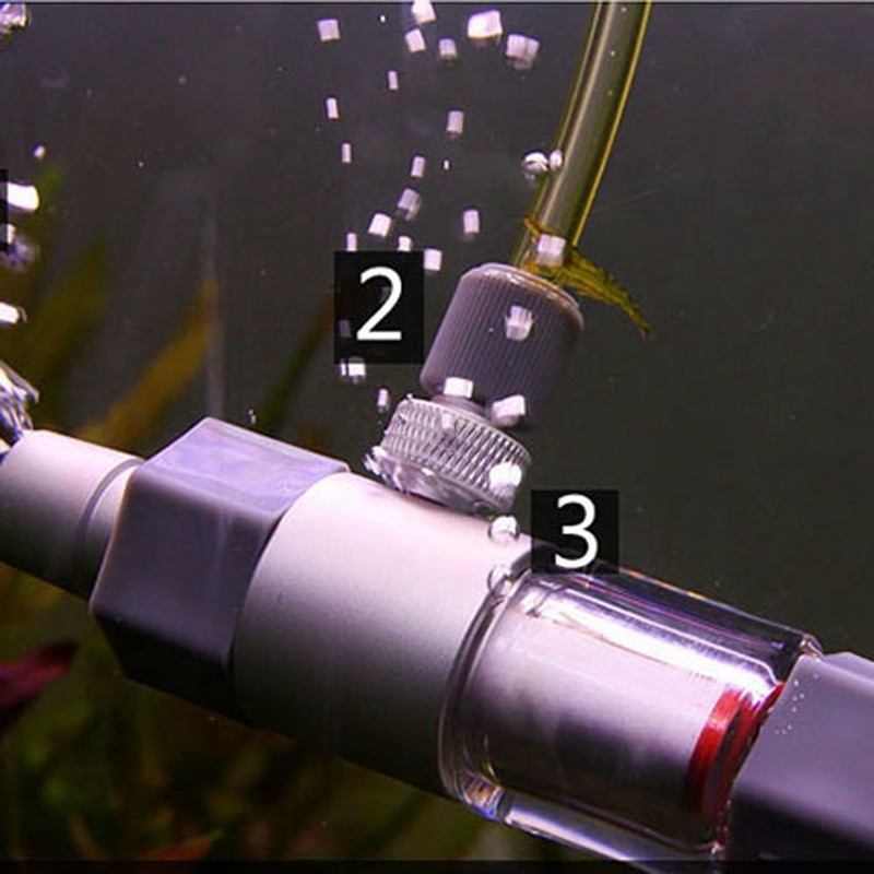 Co2 Zerstäuber Diffusor Externe Reaktor Aquarium Wasser Pflanzen Aquarium L: Ursprünglich Titel