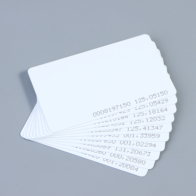 10 Stuks Rfid Card EM4100 Tk4100 Toegangscontrole Card Keyfob Rfid Tag Tags Sticker Aanwezigheid Smart Id Dunne Kaart